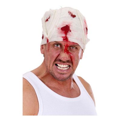 Huvudbandage Blodigt