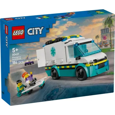 LEGO® City Akutambulans 60451 - LEGO -  Leksaksaffären
