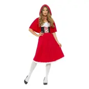 Rödluvan Klassisk Maskeraddräkt - Plus size