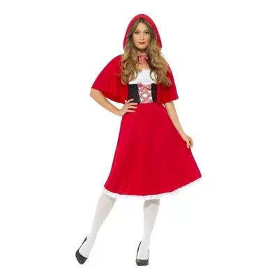 Rödluvan Klassisk Maskeraddräkt - Plus size