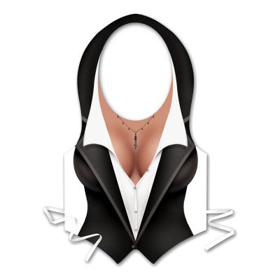 Sexig Kvinna Förkläde