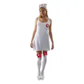 Sjuksköterskeklänning Maskeraddräkt - Medium