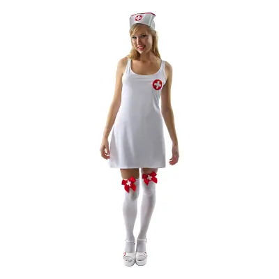 Sjuksköterskeklänning Maskeraddräkt - Medium