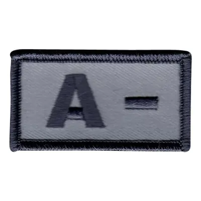 Tygmärke Blodtyp - A-