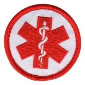 Tygmärke Rund Sjukvård