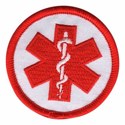 Tygmärke Rund Sjukvård