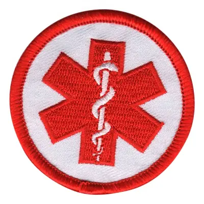 Tygmärke Rund Sjukvård