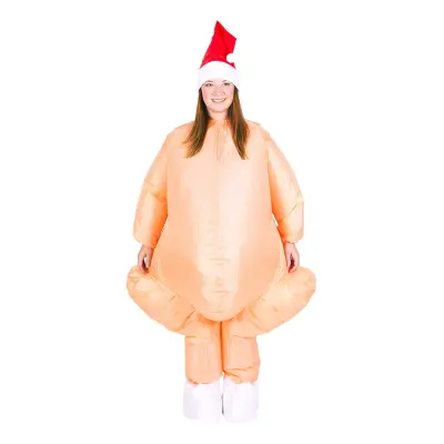 Uppblåsbar Kalkon Maskeraddräkt - One size