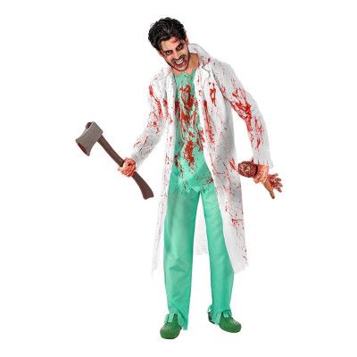 Zombiekirurg Maskeraddräkt - X-Large