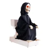 Animerat Skelett på Toalett Prop