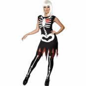 Bright Bones Glow in the Dark Costume M