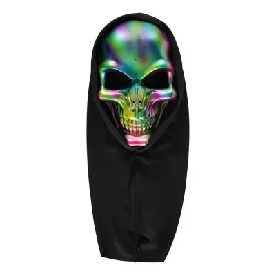 Dödskalle Mask med Huva - One size