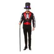 Day of the Dead Kostym Maskeraddräkt - Plus size