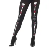 Day of the Dead Strumpbyxor Svarta - One size