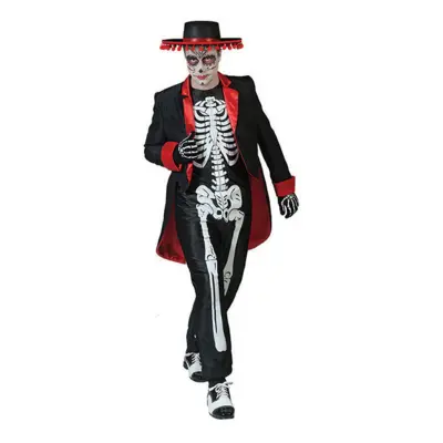 Dia De Los Muertes Maskeraddräkt - Small