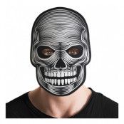 Elektronisk LED Mask Skelett