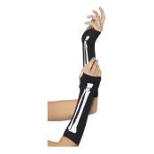 Fingerlösa Skeletthandskar - One size