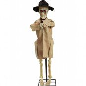 Flashing Skeleton - Figur med Ljud, Ljus och Rörelse 100 cm