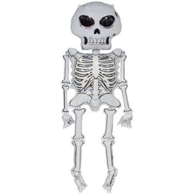 Folieballong Skelett 158 cm
