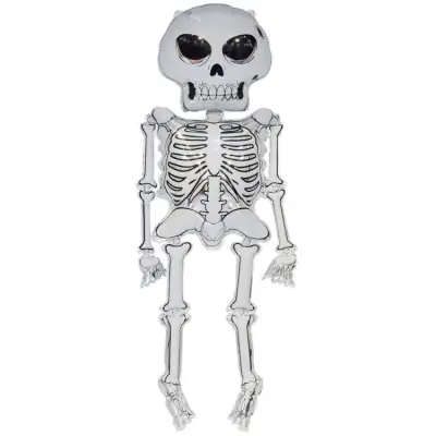 Folieballong Skelett 158 cm