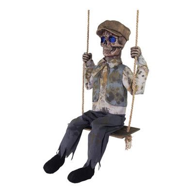Gungande Skelett Prop