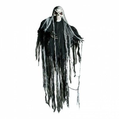 Hängande Skelett med Lysande Ögon Prop