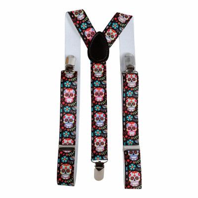 Hängslen Day of The Dead - One size