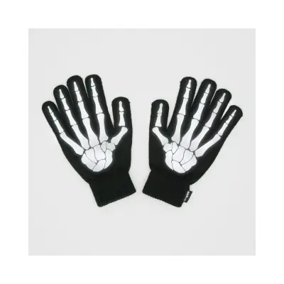 Handskar Reflekterande Skeletthänder