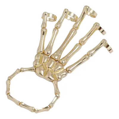 Handsmycke Skelett - Guld