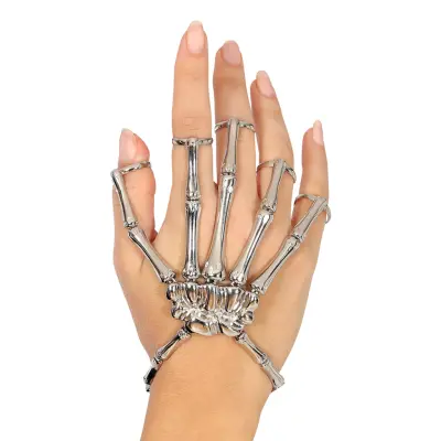 Handsmycke Skelett Silver - One size