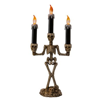 Halloween Skelett Kandelaber