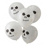Latexballonger Skelett - 5-pack