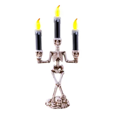 LED Skelett Kandelaber