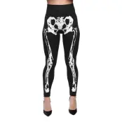 Leggings Skelett - One size