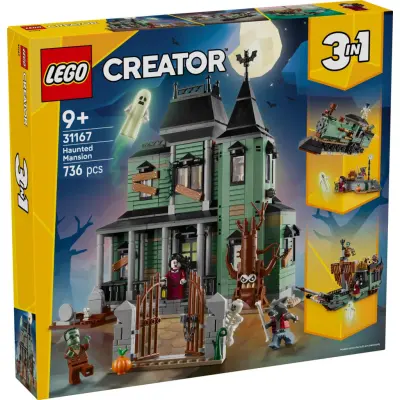 LEGO® Creator 3in1 Hemsökt herrgård 31167 - LEGO -  Leksaksaffären
