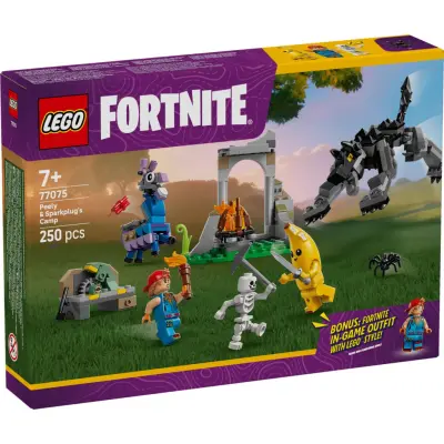 LEGO® Fortnite® Peely och Sparkplugs läger 77075 - LEGO -  Leksaksaffären