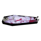 Likkista med Skelett Prop