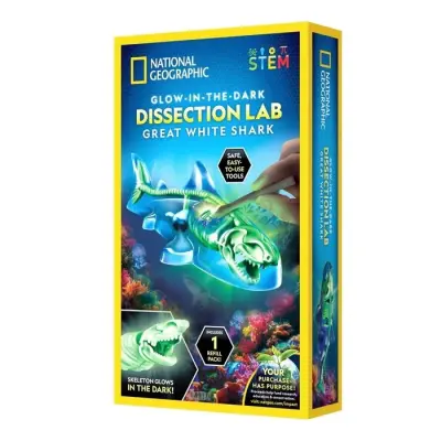 National Geographic Dissection Lab Great White Shark - National Geographic -  Leksaksaffären