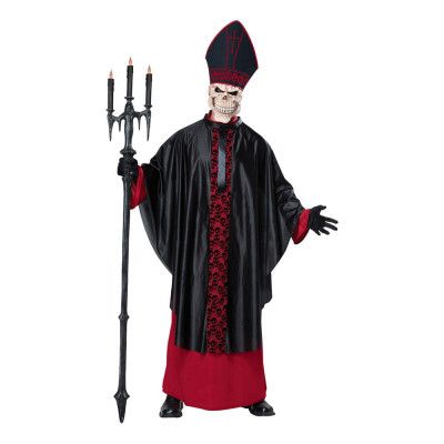 Påve Skelett Maskeraddräkt - Small /Medium