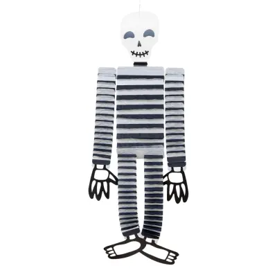 Pappersdekoration Hängande Skelett