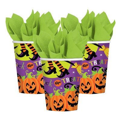 Pappersmuggar Trick or Treat - 8-pack