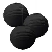 Rislampor Svart - 3-pack