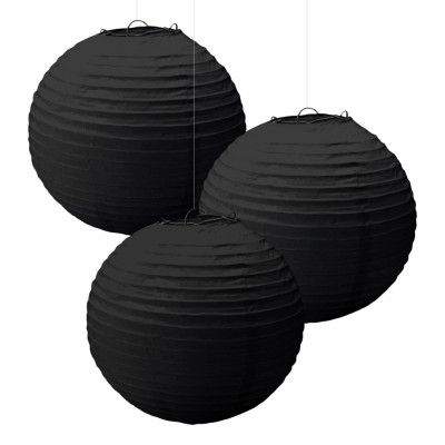 Rislampor Svarta - 3-pack