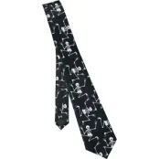 Rock Daddy Slips - Krawatte Mexico Skelette - för svart