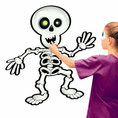 Sätt Leende på Skelettet Spel