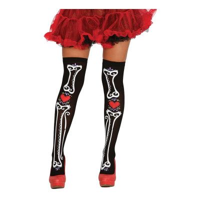 Knästrumpor Day of the Dead - One size