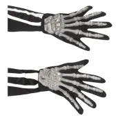 Självlysande Skeletthänder - One size