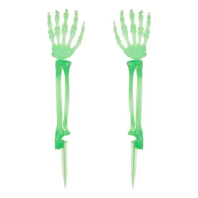 Självlysande Skeletthänder i Marken