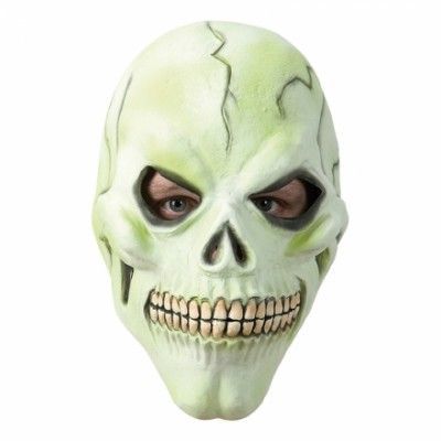 Självlysande Skelettmask