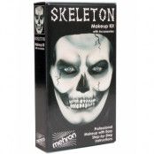 Skeleton Character Kit Deluxe Mehron Makeup Kit